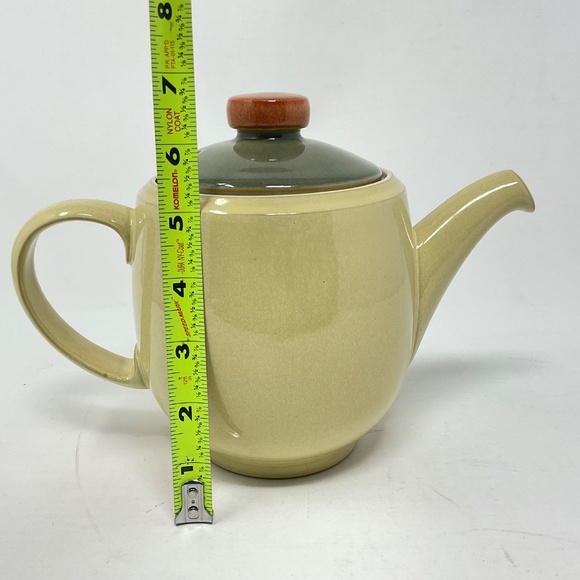 Denby Fire (retired) Stoneware Teapot - Picture 7 of 10